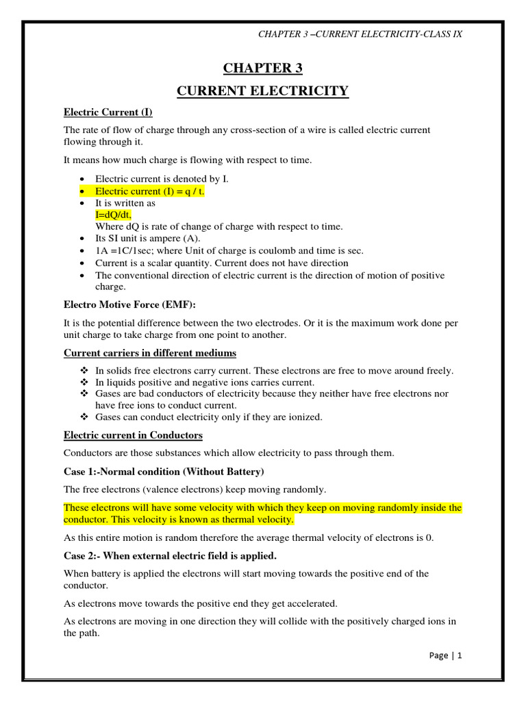 Wa0002. | PDF | Electric Current | Electrical Resistivity And Conductivity