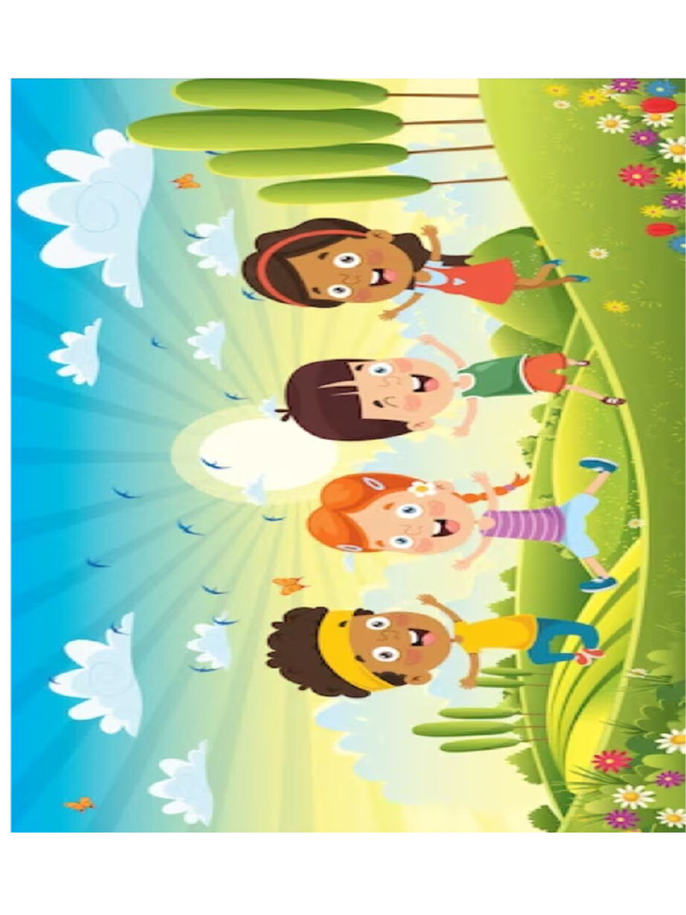 Dibujo A Colores de La Primavera | PDF