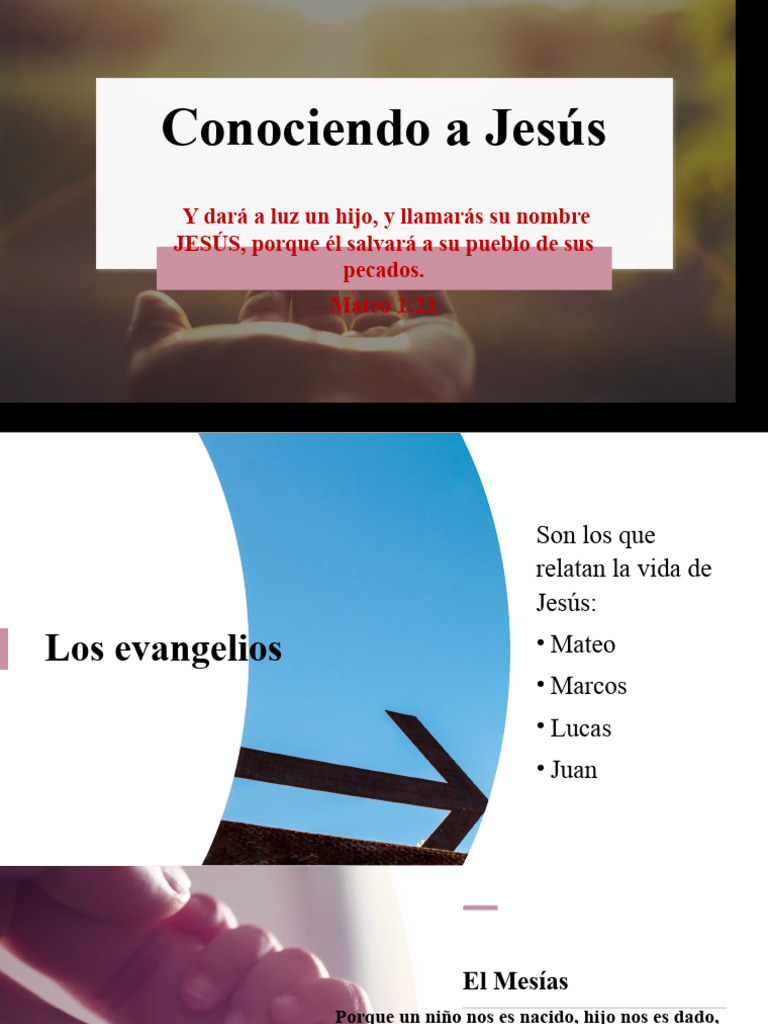 Conociendo A Jesús Pdf