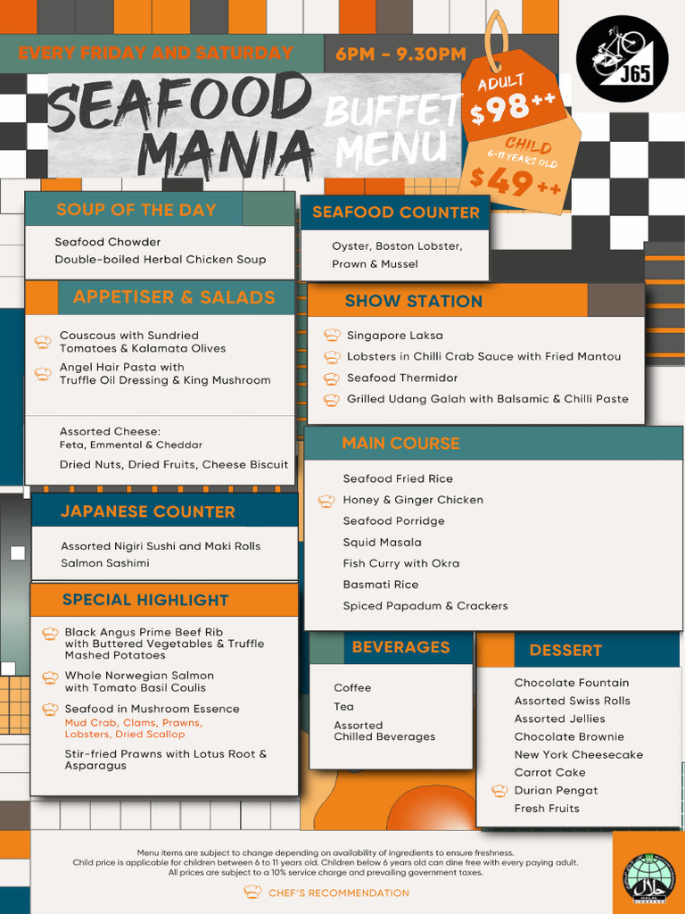 J65 Seafood Mania | PDF