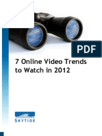 7 Online Video Trends To Watch in 2012