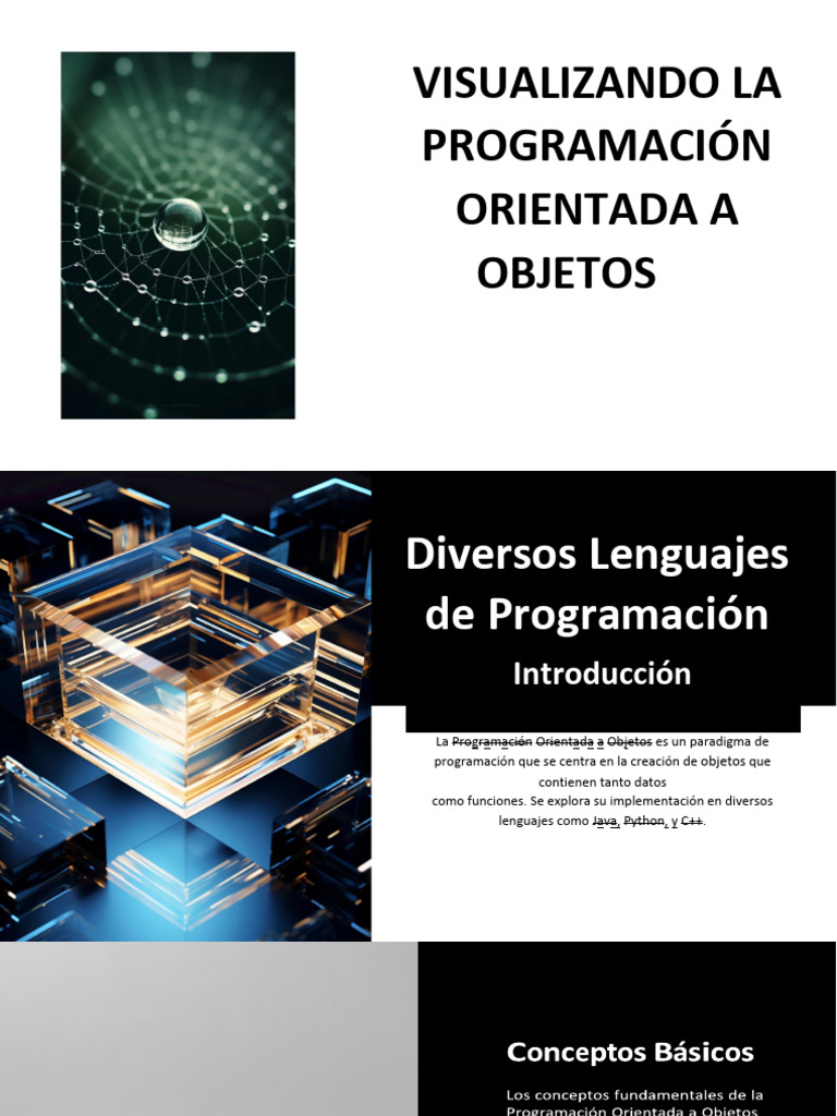 POO en Java, Python y C++: Guía Esencial | PDF | Informática