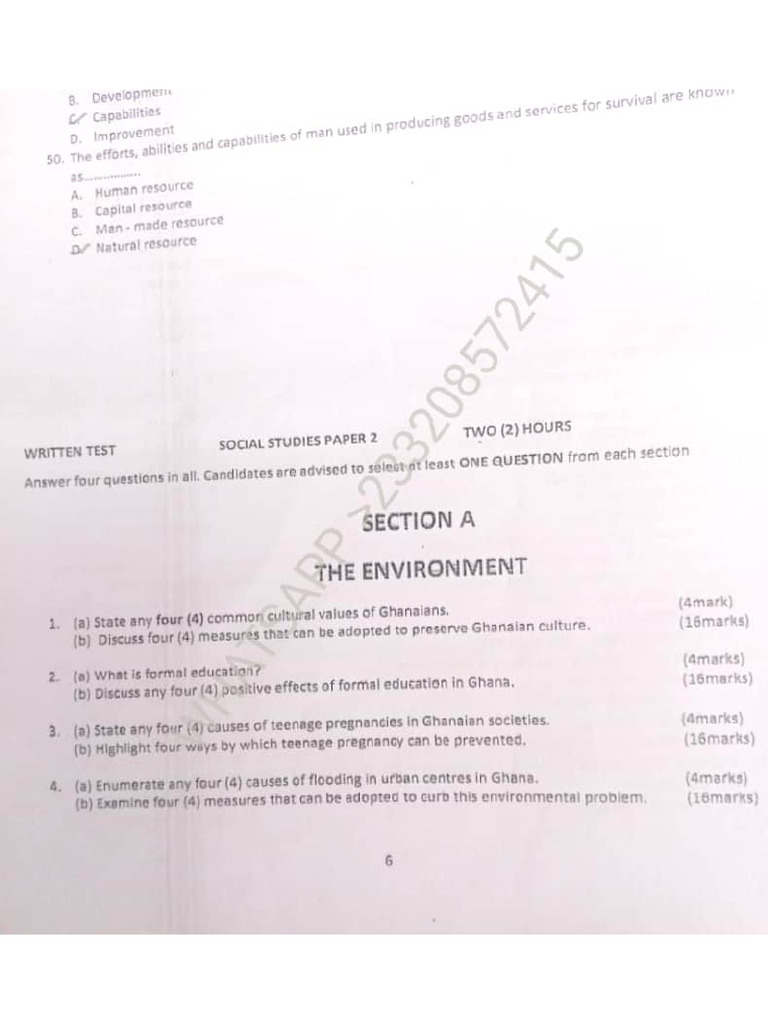 2022_SOCIAL_STUDIES_QUESTIONS_AND_ANSWERS,_WHATSAPP_233208572415 PDF