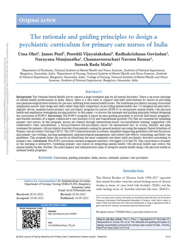 The Rationale and Guiding Principles To Design A.59 | PDF | Psychiatry ...