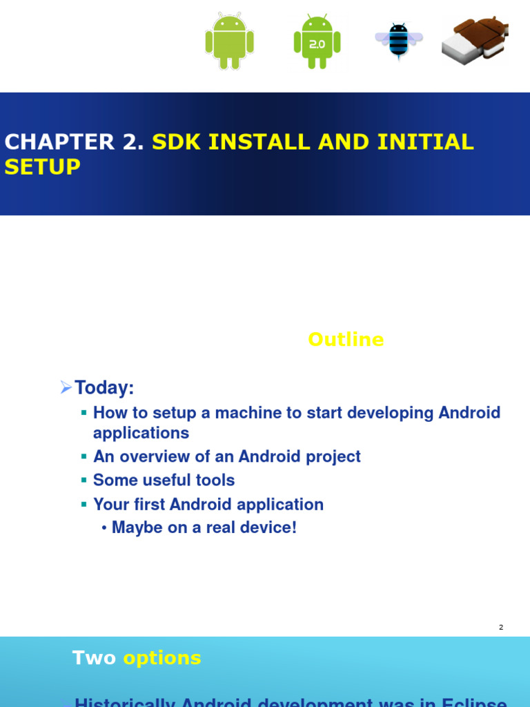Chapter 2 - SDK Install and Initial Setup | PDF | Eclipse (Software ...