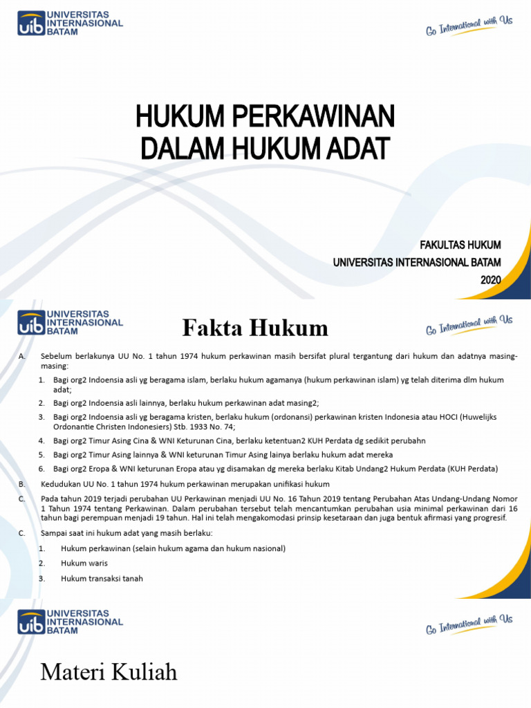 Perkawinan Dalam Hukum Adat Dan Harta Perkawinan Adat Pdf
