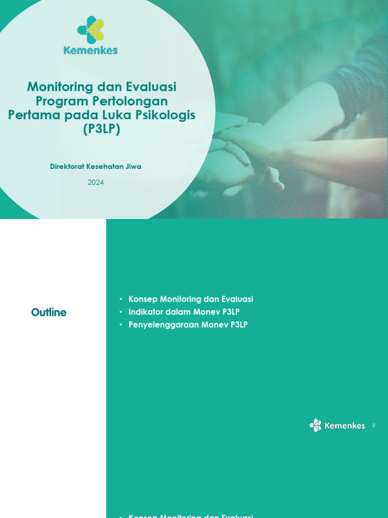 Monev Program P3LP Kesehatan Jiwa | PDF