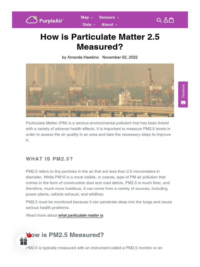 PARTICULATE MATTER PM BASICS visual data 4