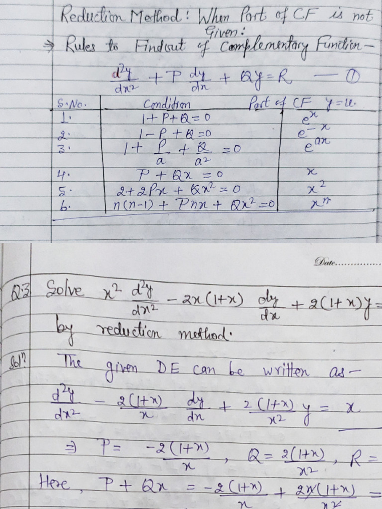 Understanding Complementary Functions | PDF