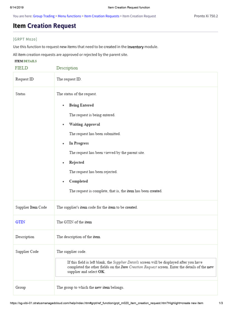 Pronto Xi Item Creation Guide | PDF | Software | Computing