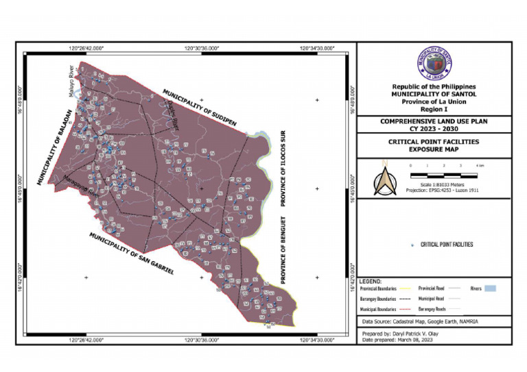 Critical Point Facilities Exposure Map | PDF