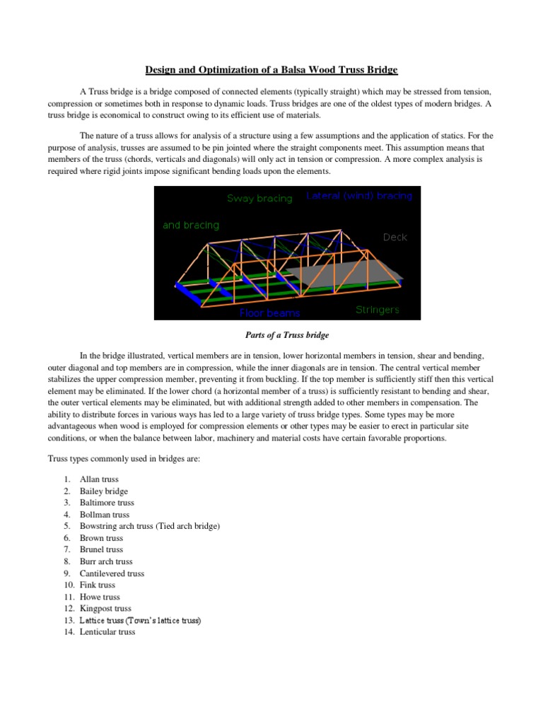 Bridge Manual PDF Truss Civil Engineering