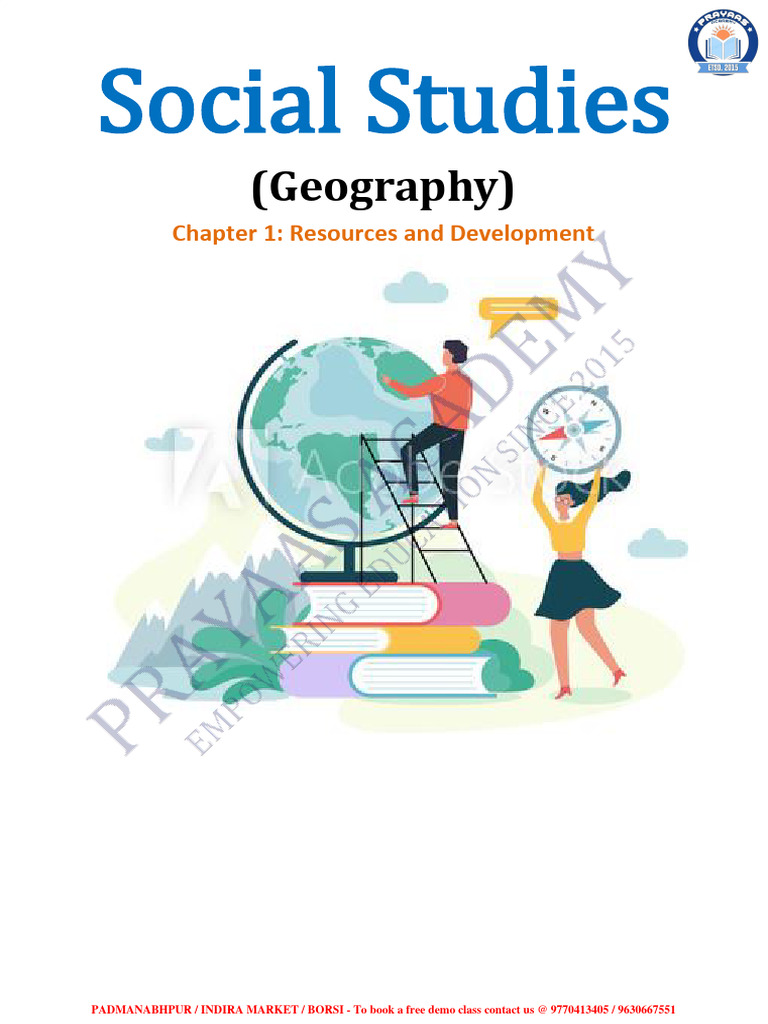 Chapter 1 Resources and Development | PDF | Resource | Soil