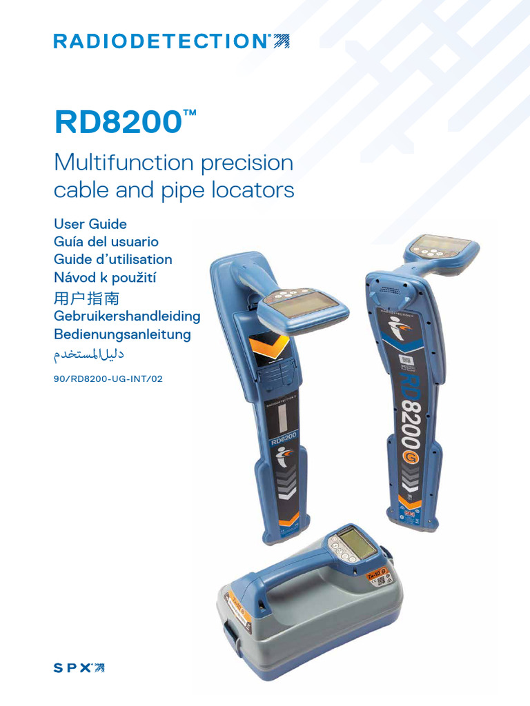 SPX RD8200 - 用戶指南 | PDF