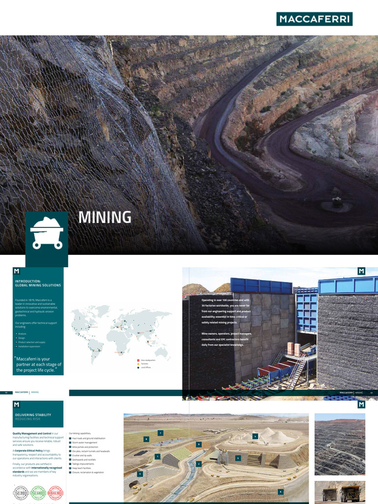 Brochure Mining - Jan21 - INA | PDF | Road | Mining