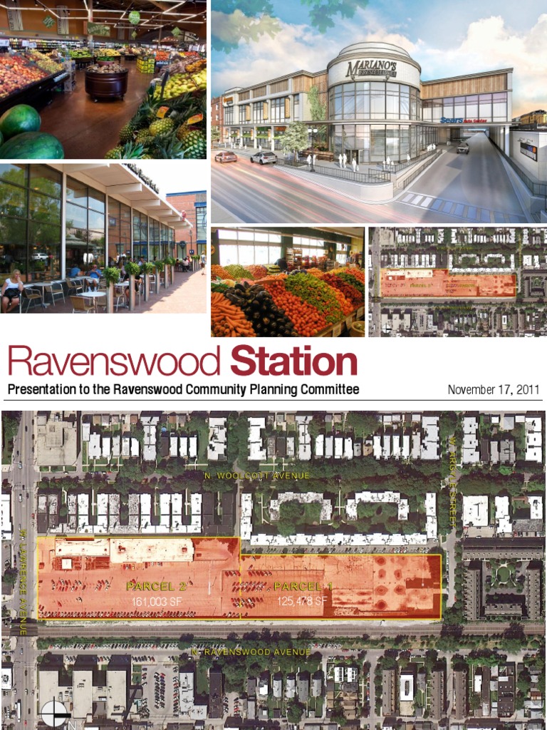 Ravenswood Station Presentation PDF Economies Business
