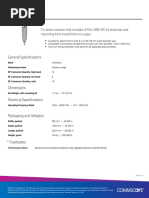FFVV-65C-R3-V1 Sector Antenna Specs | PDF | Antenna (Radio ...