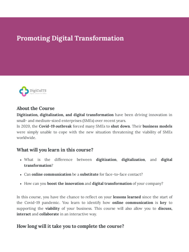 Boosting SME Viability Post-COVID | PDF | Customer Experience | Social ...