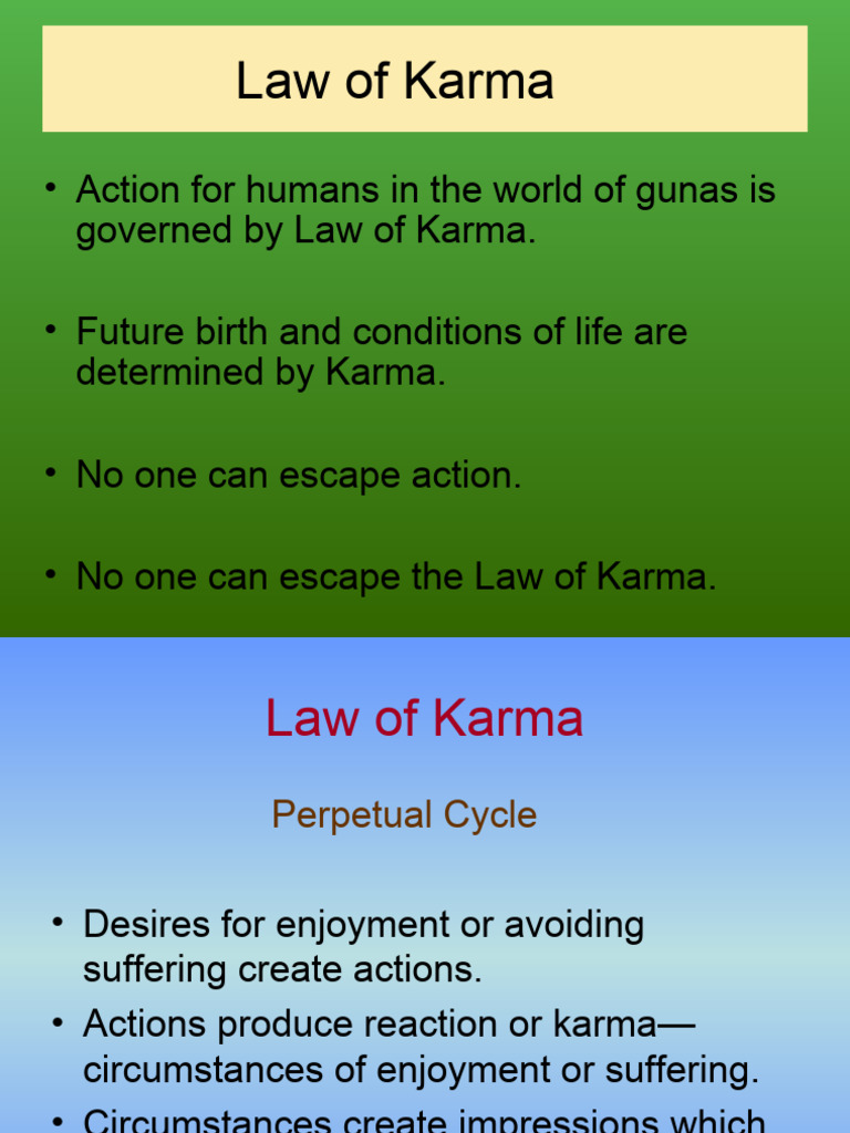 Understanding the Law of Karma | PDF | Synchronicity