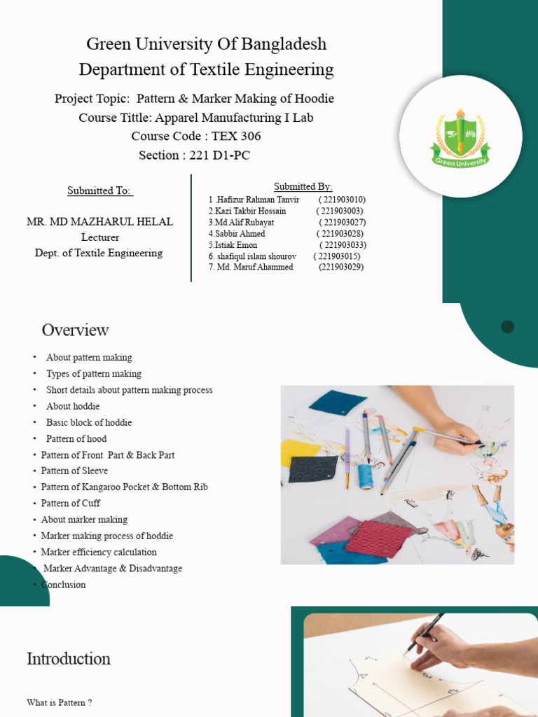 Apparel Presentation Lab Full & Final | PDF | Textiles | Knitting