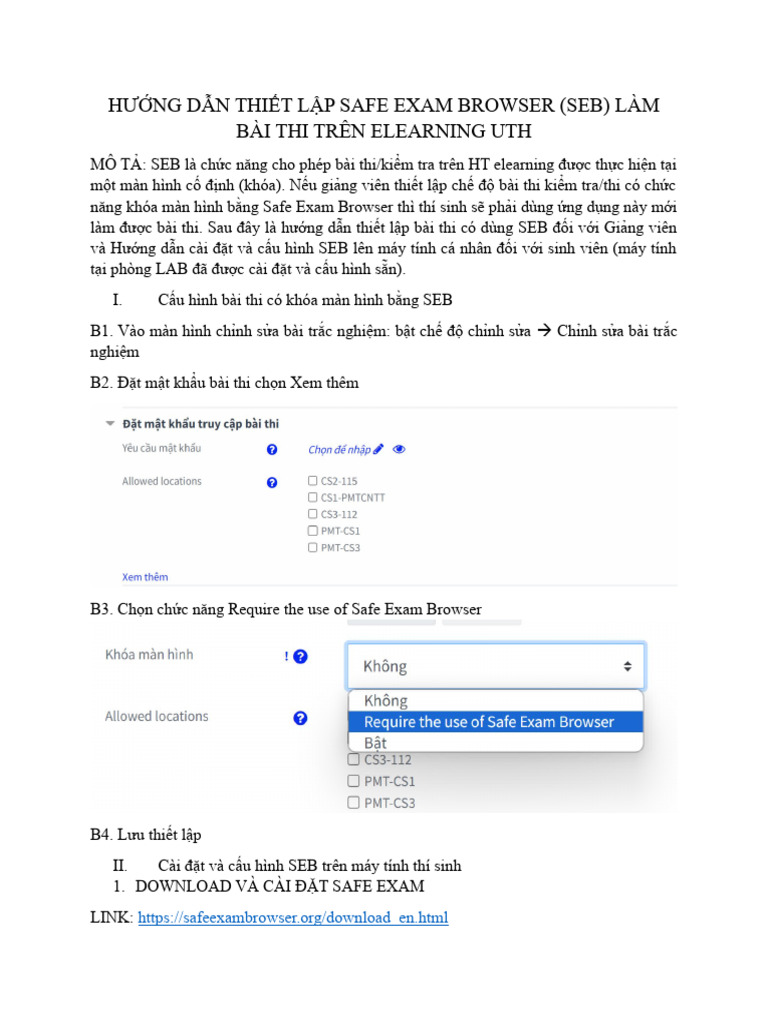 HDSD Seb | PDF