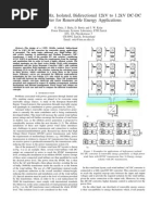 1 Megawatt, 20 KHZ, Isolated, Bidirectional 12Kv To 1.2Kv DC-DC Converter For Renewable Energy Applications