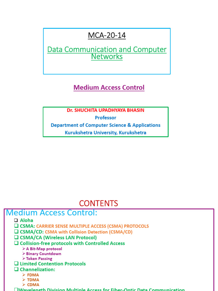 CSMA Protocols Overview | PDF | Channel Access Method | Computer Network