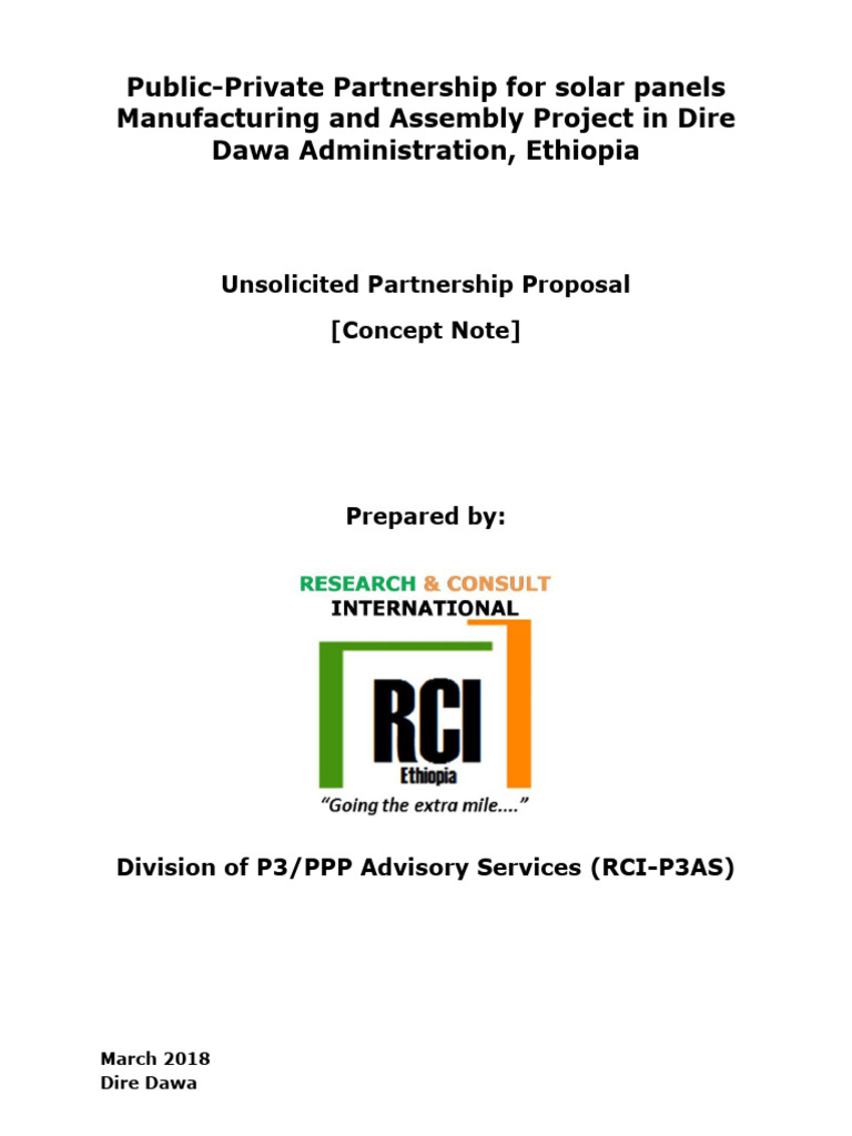 PPP Solar Panel Assembly in Dire Dawa | PDF | Photovoltaics | Solar Power