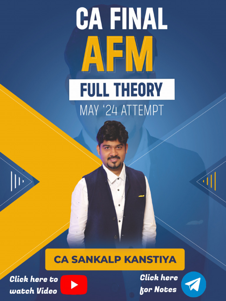 Ca final afm theory notes by ca sankalp kanstiya pdf