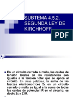 SUBTEMA 4.5.2. Segunda Ley de Kirchhoff