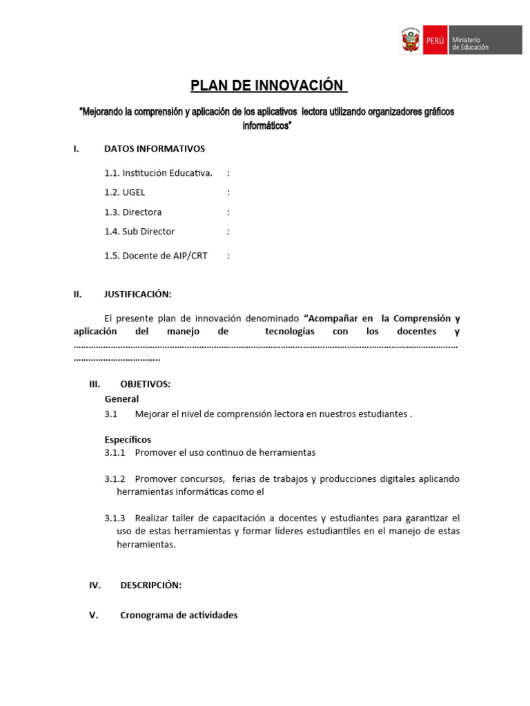 Planificacion de Aip (1) 2 | PDF | Enseñando | Aprendizaje