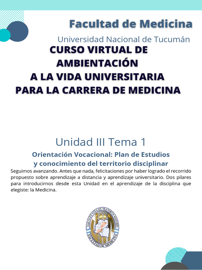 Plan de Estudios para Medicina 2023 | PDF | Plan de estudios | Aprendizaje