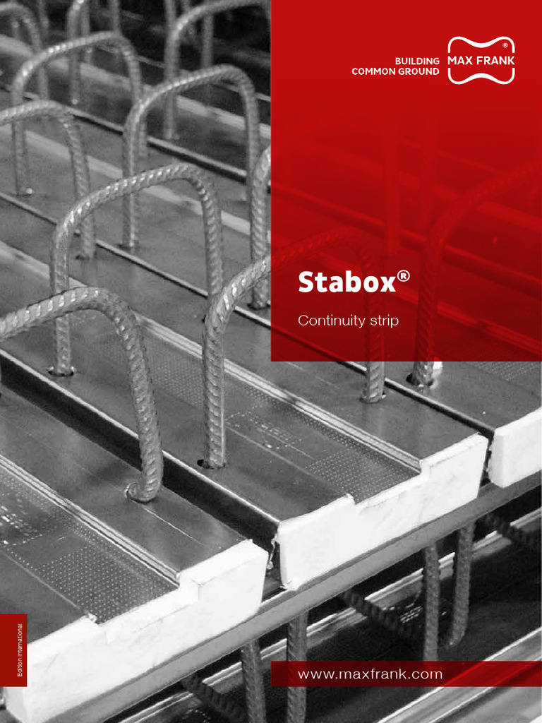 Stabox Continuity Strip BR INTGB | PDF | Concrete | Stress (Mechanics)