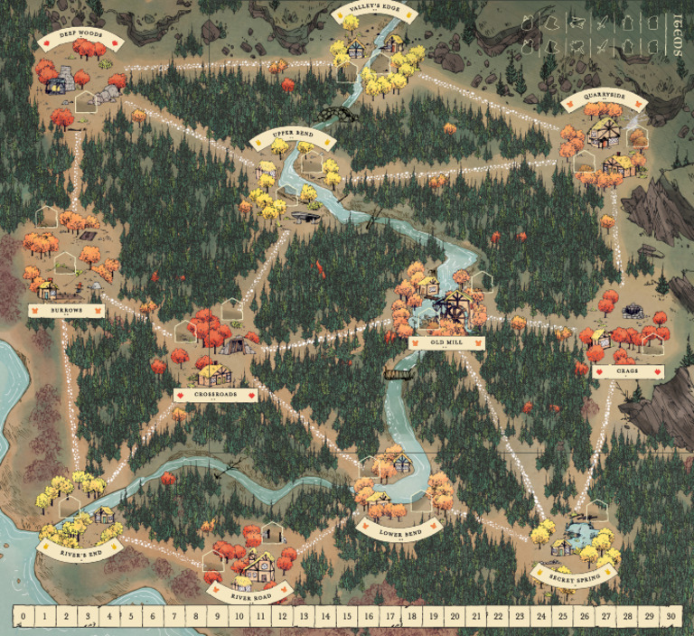 Root_Custom_Map_Named_Clearings_V1 | PDF