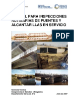 Manual para Inspecciones Rutinarias de Puentes y Alcantarillas