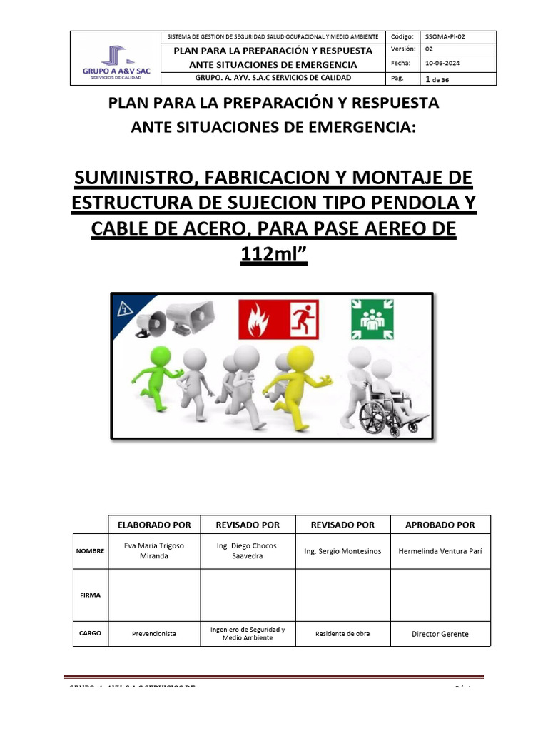Plan de Emergencias y Seguridad Laboral | PDF | Hospital | Seguridad y ...