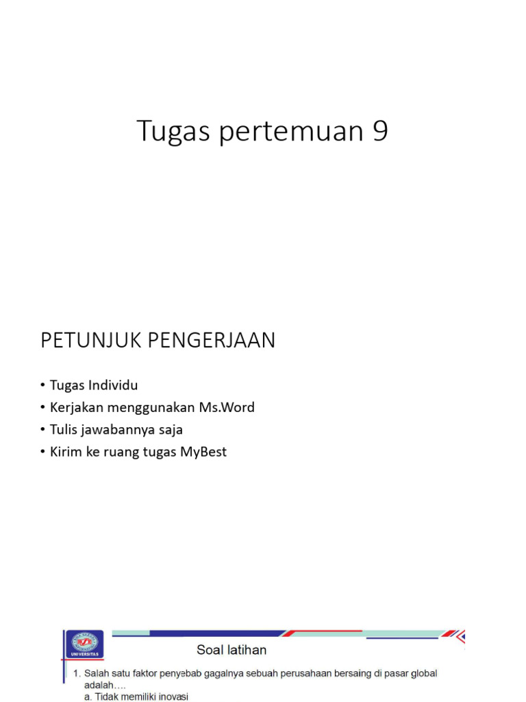 Tugas Pertemuan 9 | PDF