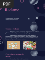 Proiect Desen Reclame