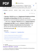 Símbolos Nacionais e da PRM em Moçambique | PDF | Moçambique | Bandeira