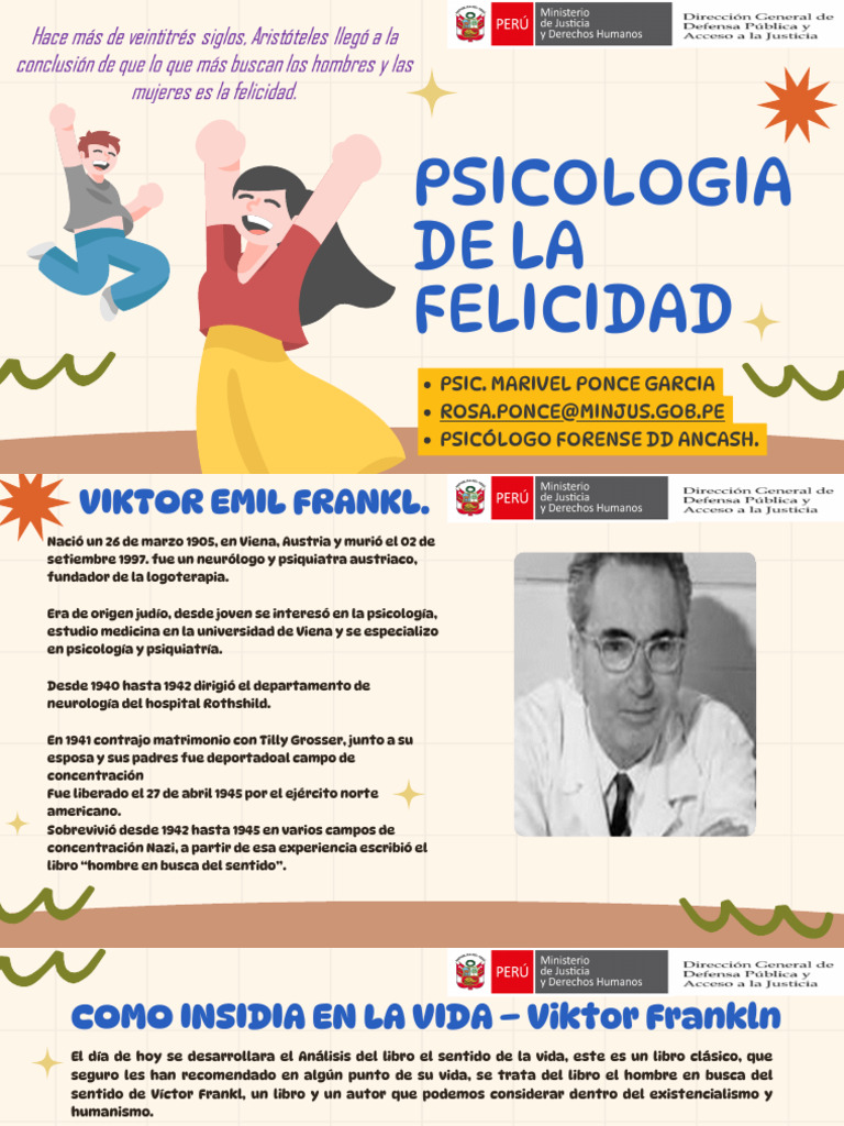 Psicologia de La Felicidad | PDF | Sufrimiento | Sicología