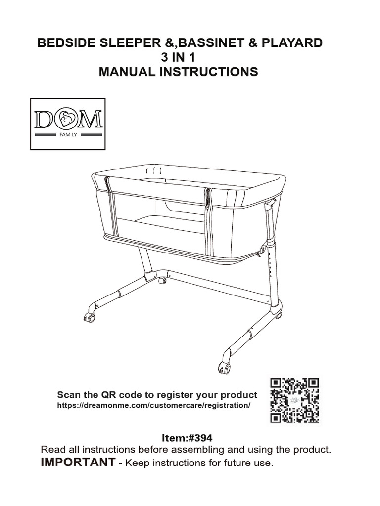 Bedside Sleeper & Bassinet & Playard | PDF | Mattress