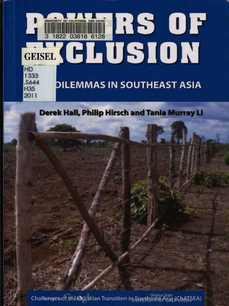 (Challenges of The Agrarian Transition in Southeast Asia (ChATSEA ...
