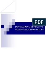 Developing Effective Communication Skills - Seema