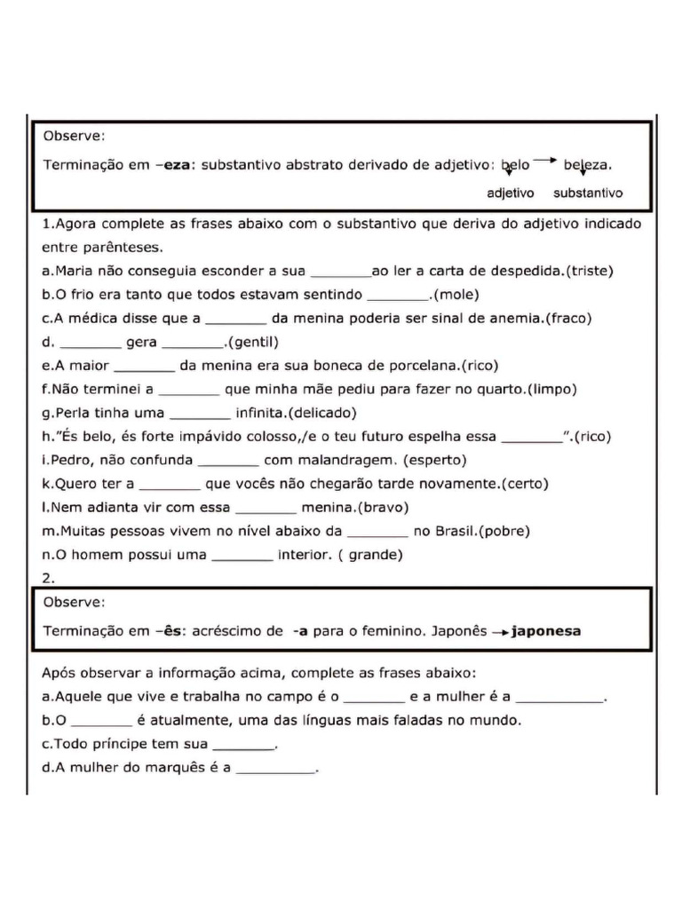 Adjetivo E Locução Adjetiva | PDF