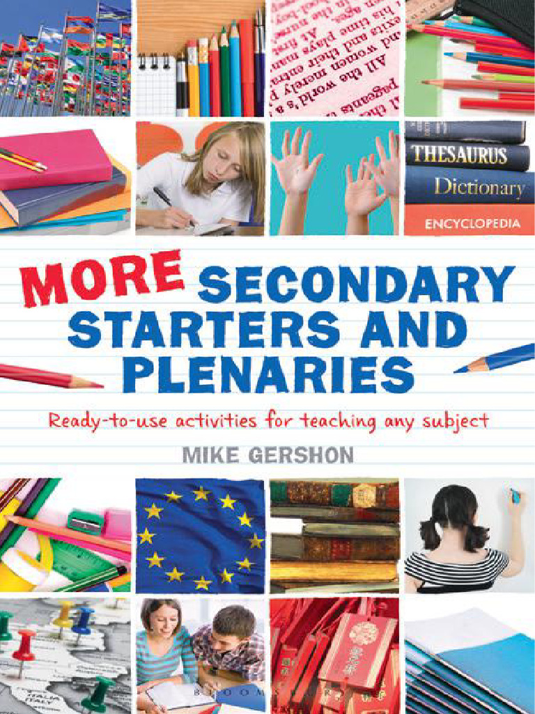 Ready-to-Use Secondary Starters & Plenaries | PDF | Knowledge | Thought
