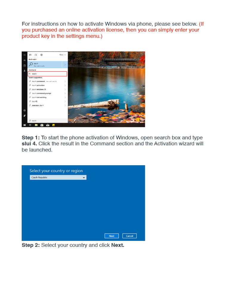 WindowsInstructions 1 | PDF