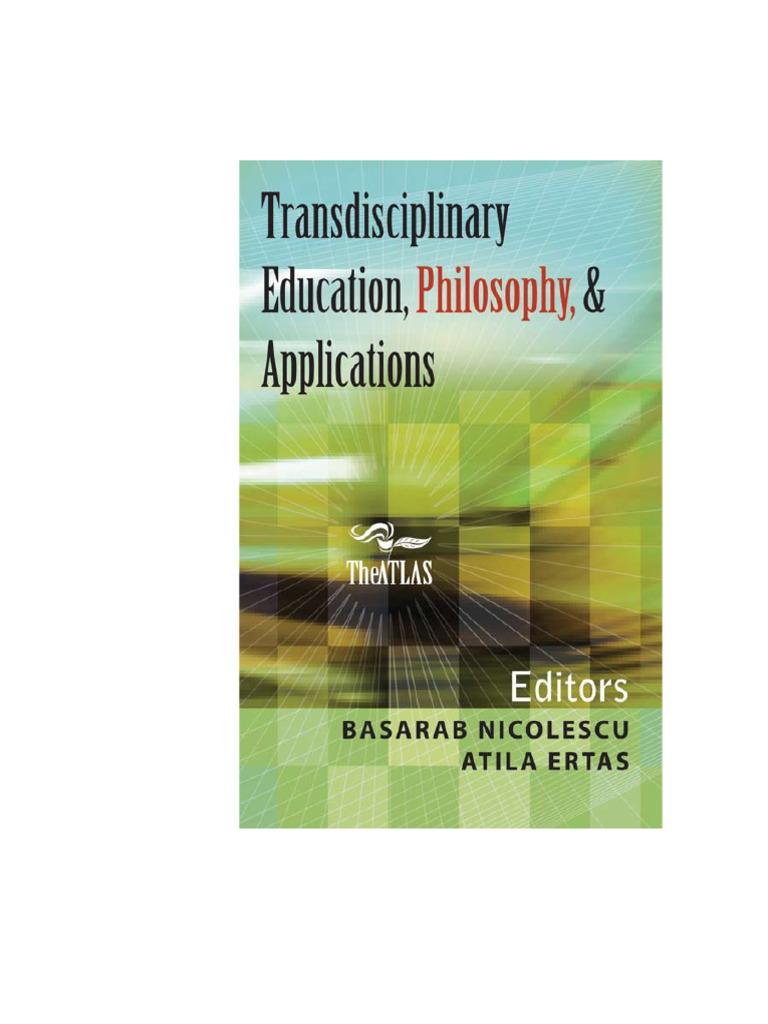 Transdisciplinary Education Insights | PDF | Reality | Theory