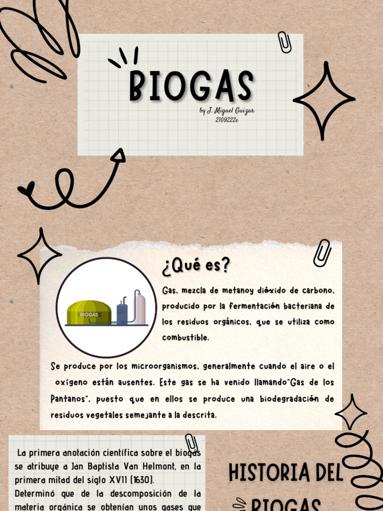 Producción y Uso del Biogás | PDF | Biogás | Naturaleza