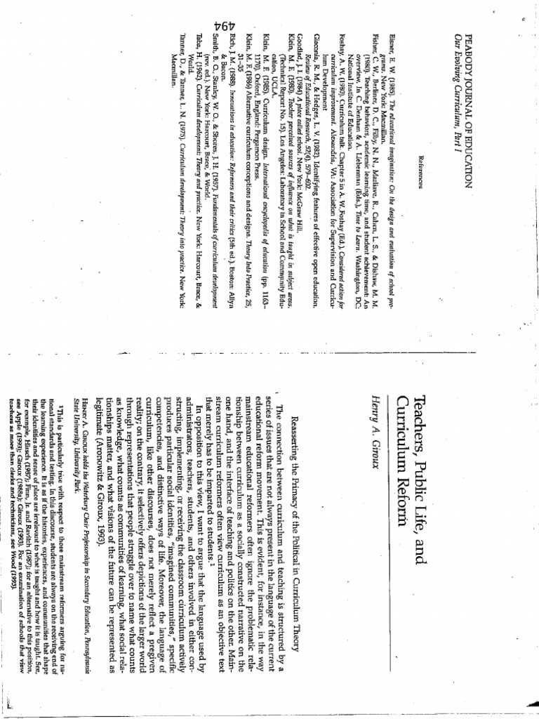 Curriculum implementation pdf