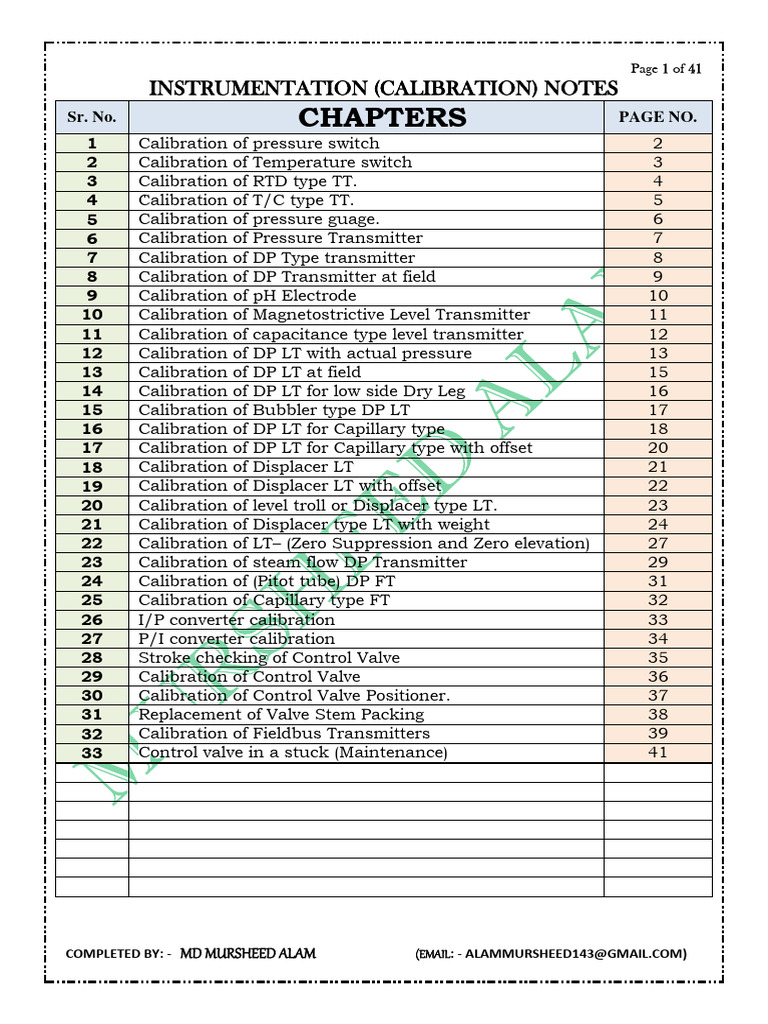 Calibration of Instruments | PDF | Calibration | Ph